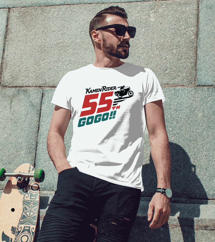 Kamen Rider 55th Anniversary Gogo Biker Celebration T-Shirt
