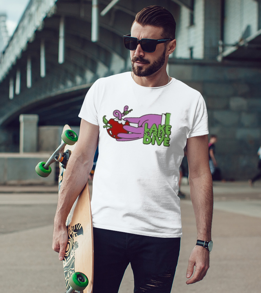 Lake Street Dive Worm In Apple Hand Art Spring 2026 Tour T-Shirt
