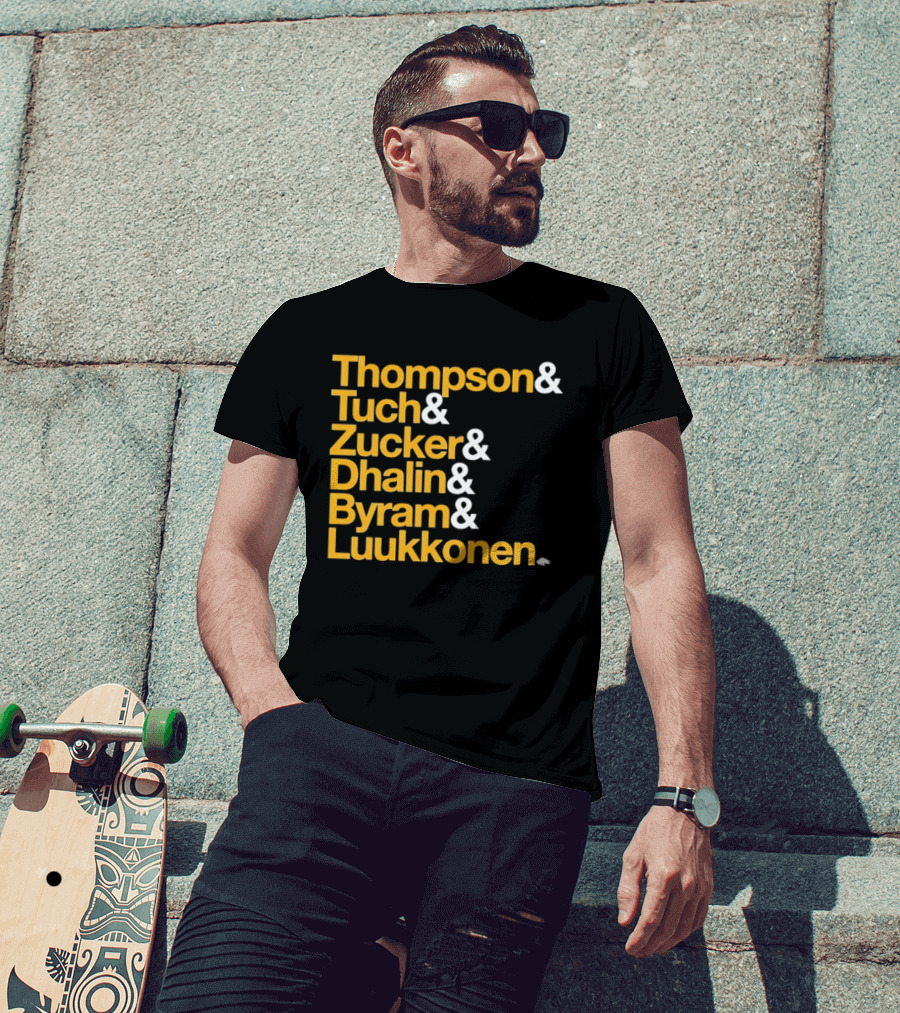 Thompson Tuch Zucker Dahlin Byram Luukkonen Buffalo Sabres 2026 T-Shirt