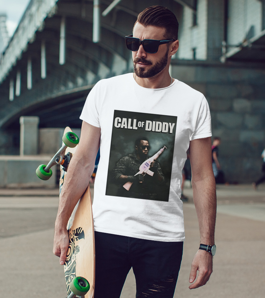 Call Of Diddy Baby Bottle Warrior T-Shirt