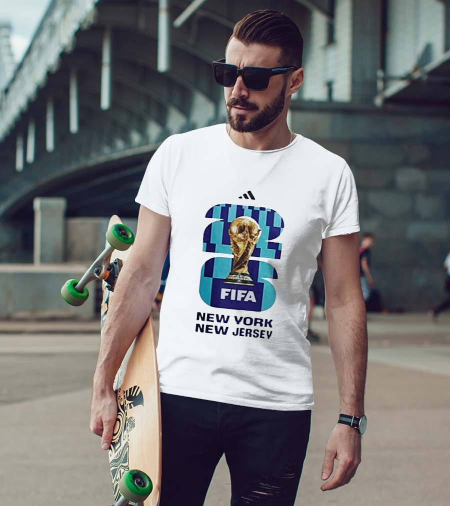 FIFA World Cup 2026 New York New Jersey Host City Soccer Event T-Shirt