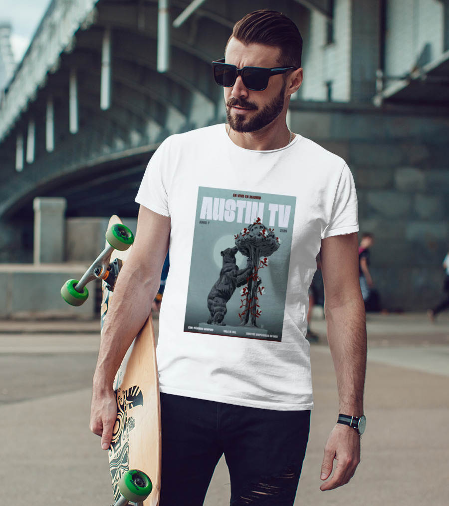 Austin TV En Vivo En Madrid Junio 7 2026 Con Pájaro Vampiro Sala El Sol Boletos Disponibles En Dice T-Shirt