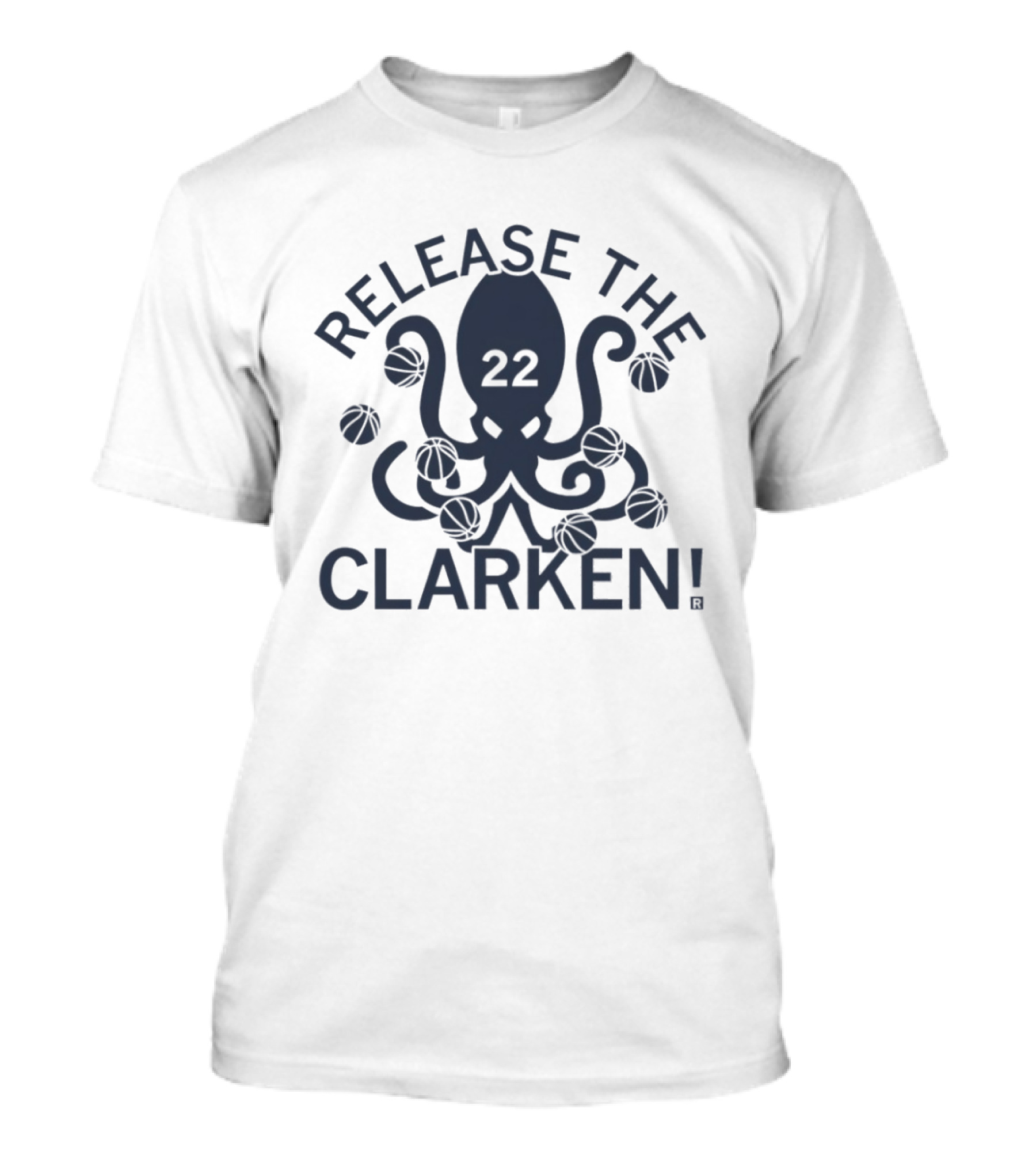 Release The Clarken 22 Basketball Octopus T-Shirt