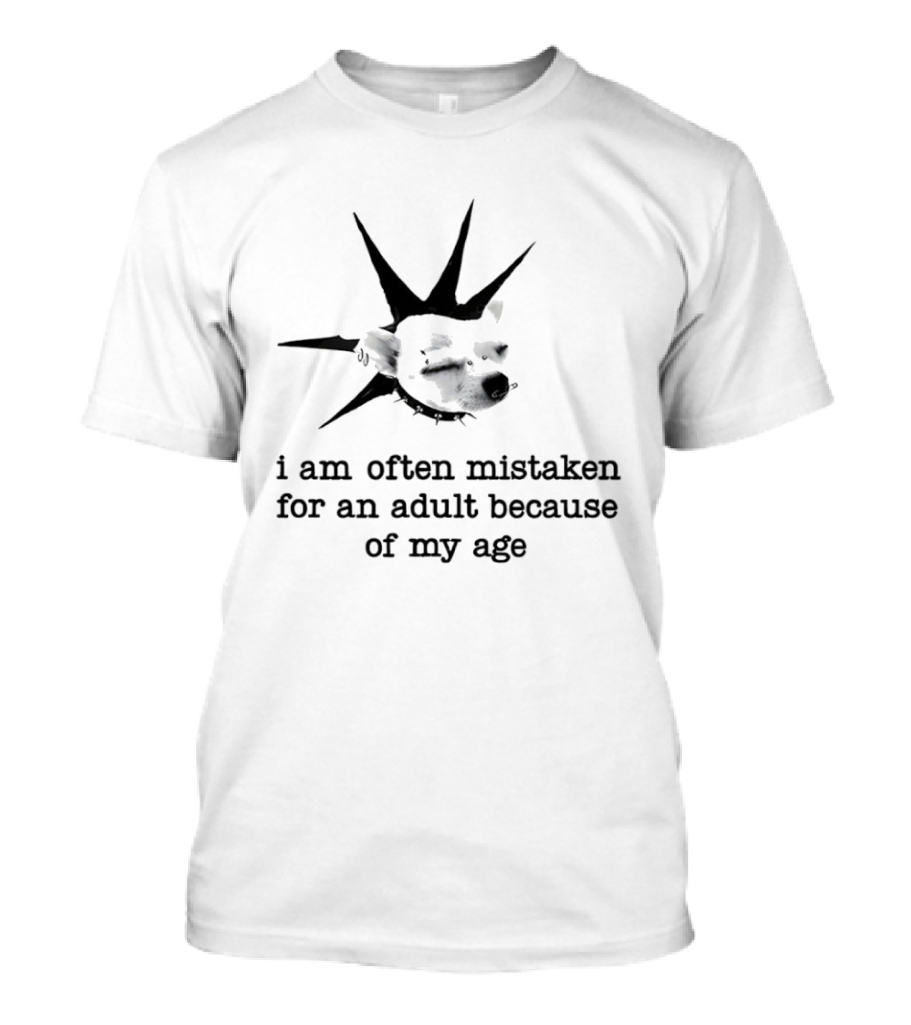 I Am Often Mistaken For An Adult Because Of My Age Statue Liberty T-Shirt