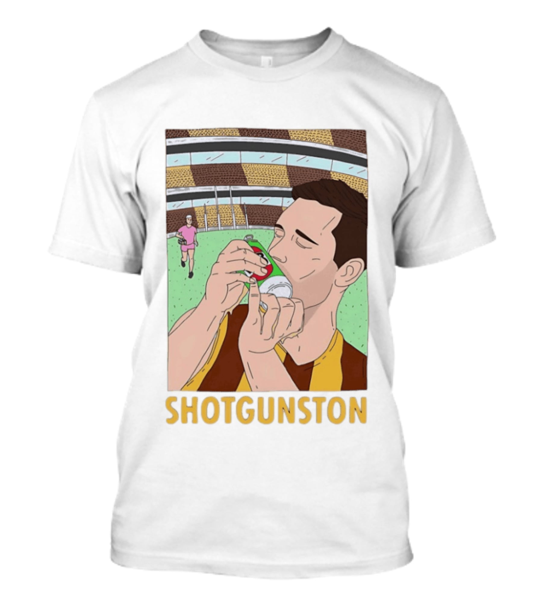 Jack Gunston Shotgunston Hawthorn Football Club Official Merchandise T-Shirt