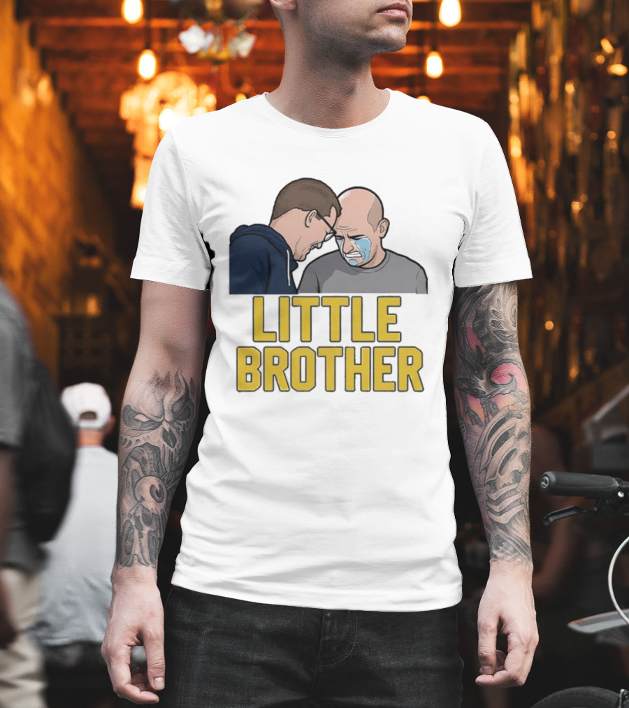Michigan Wolverines Uconn Huskies Little Brother Crying Dusty May Dan Hurley T-Shirt
