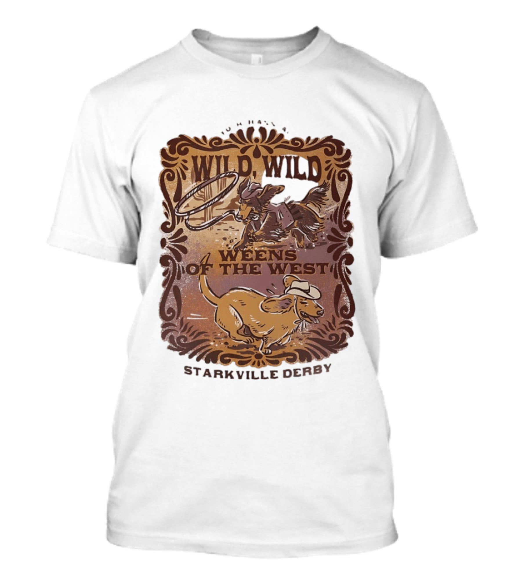Starkville Derby Fourth Annual Wild Wild Weens Of The West 2026 T-Shirt