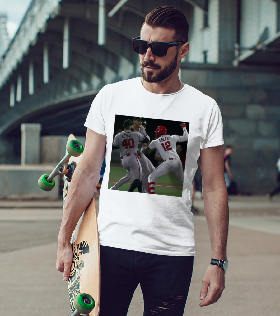 Jorge Soler 12 And Reynaldo Lopez 40 Baseball Duel T-Shirt