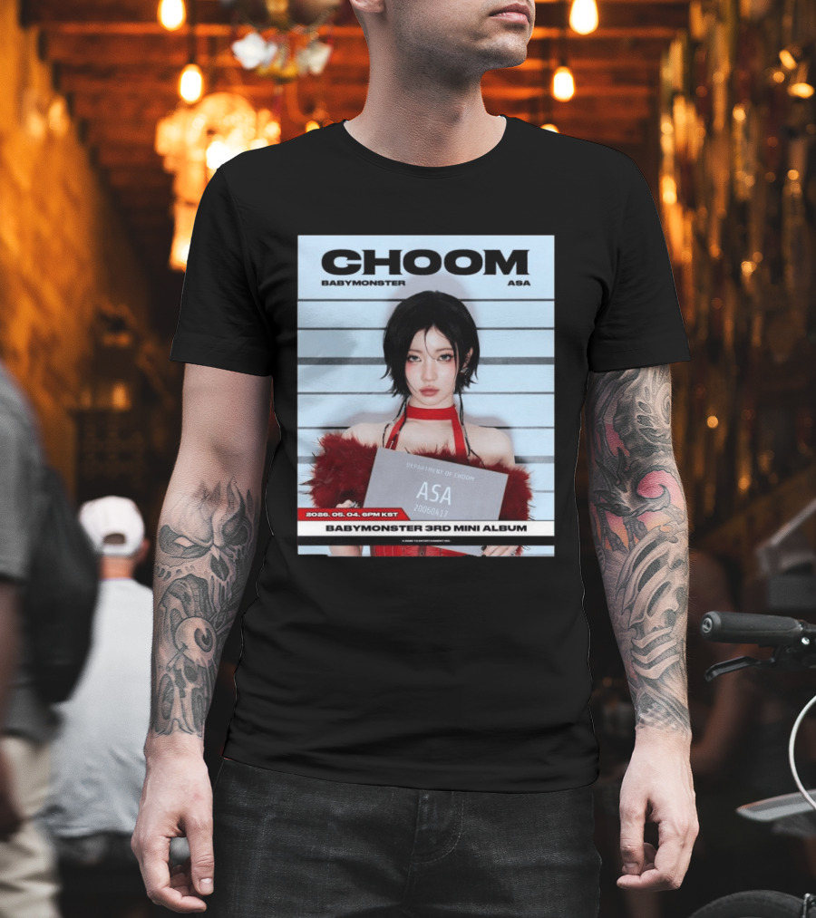 CHoom Babymonster ASA 2026 Visual Photo Release May 4 6PM KST 3rd Mini Album T-Shirt