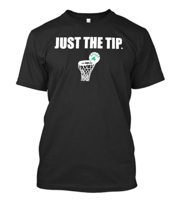 Just The Tip Boston Celtics Shamrock Basketball 2026 T-Shirt