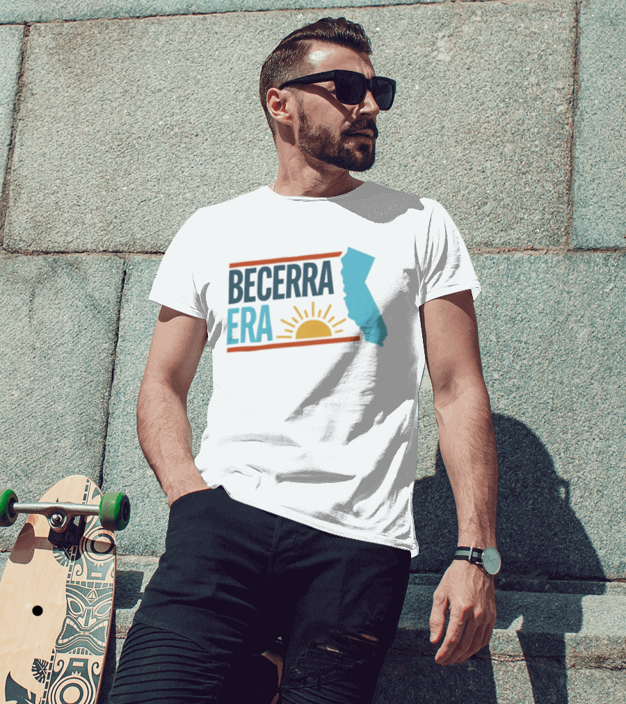Becerra Era California 2026 Governor Campaign Sun State T-Shirt