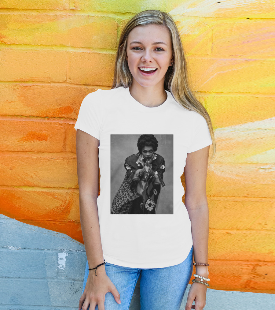 Denim Tears Ms. Lauryn Hill Iconic Style Photo T-Shirt