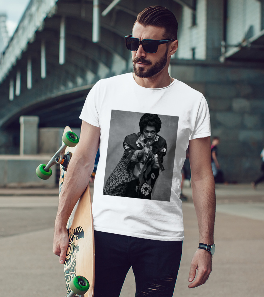 Denim Tears Ms. Lauryn Hill Iconic Style Photo T-Shirt