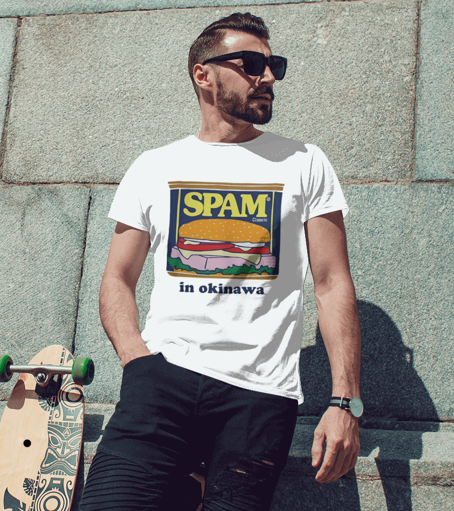 Hamburger Spam Classic In Okinawa T-Shirt