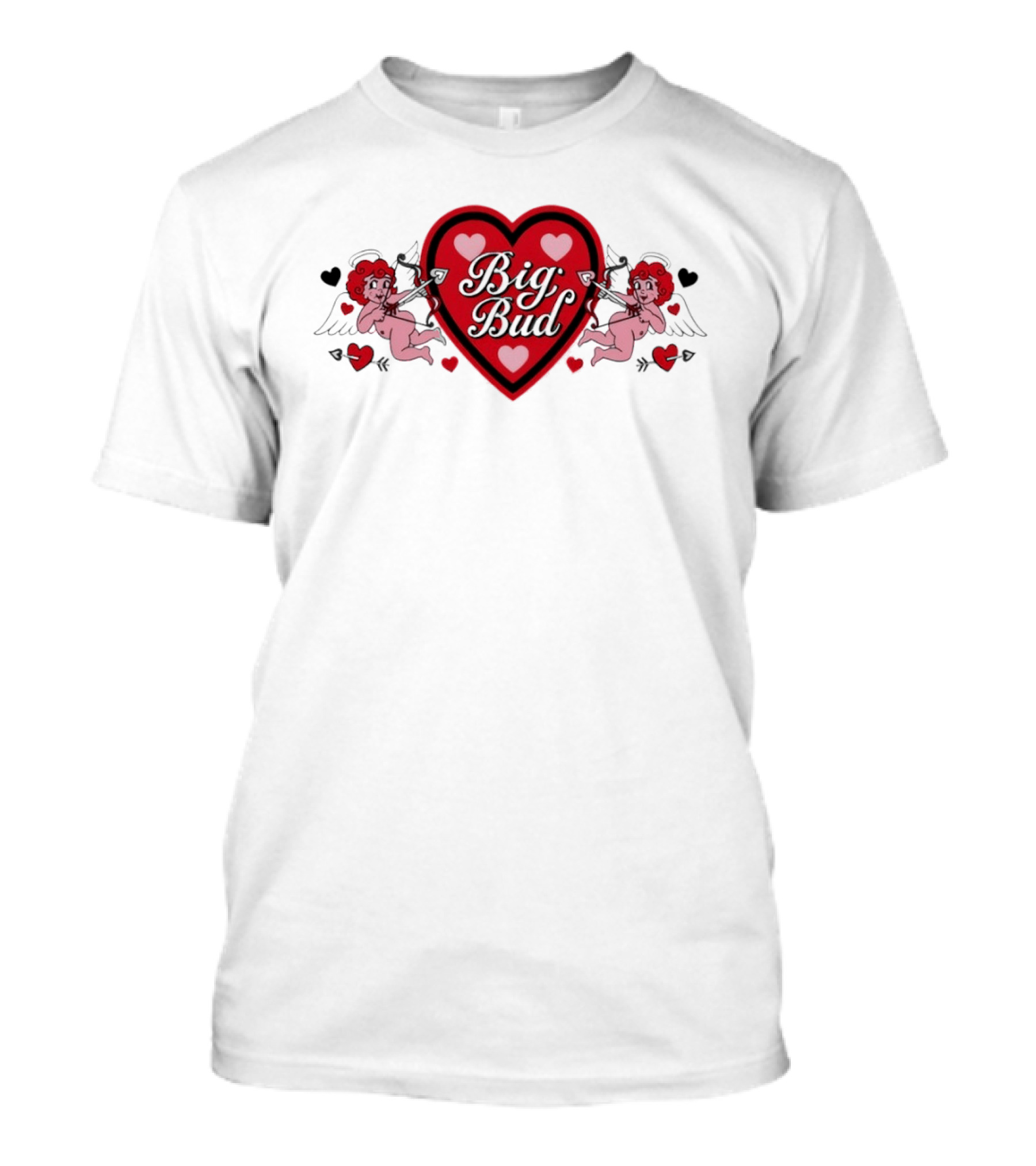 Big Bud Cupid Heart Love T-Shirt