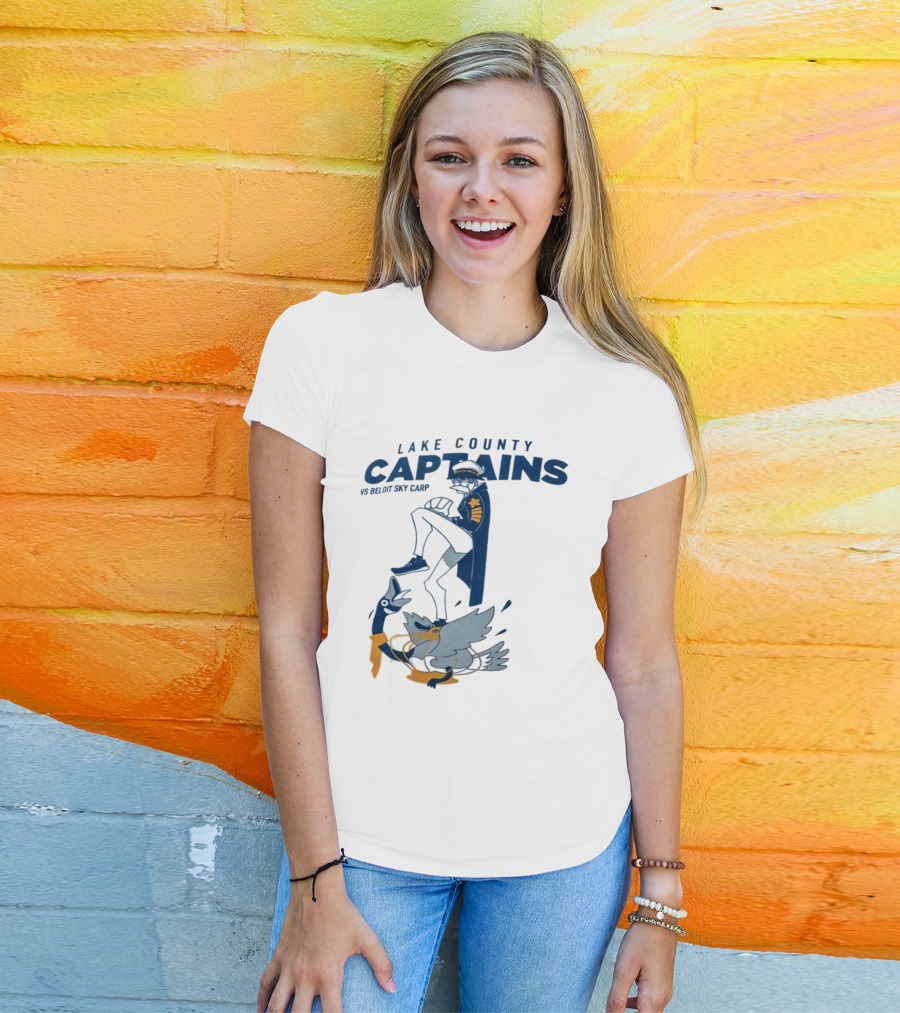 2026 Lake County Captains Vs Beloit Sky Carp Baseball Event T-Shirt