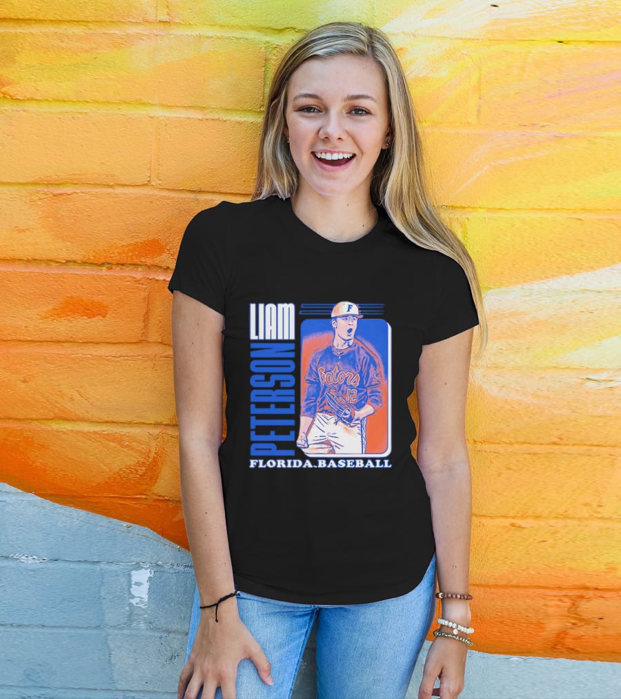 Liam Peterson Florida Gators Baseball Player T-Shirt