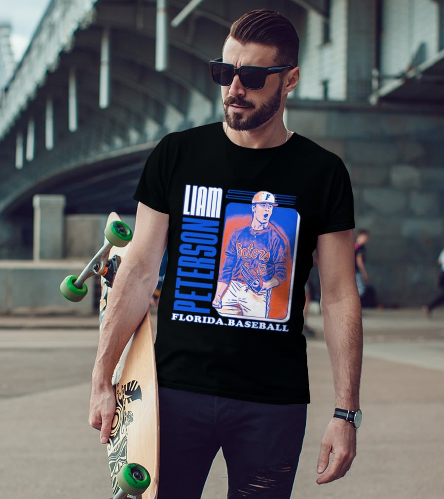 Liam Peterson Florida Gators Baseball Player T-Shirt