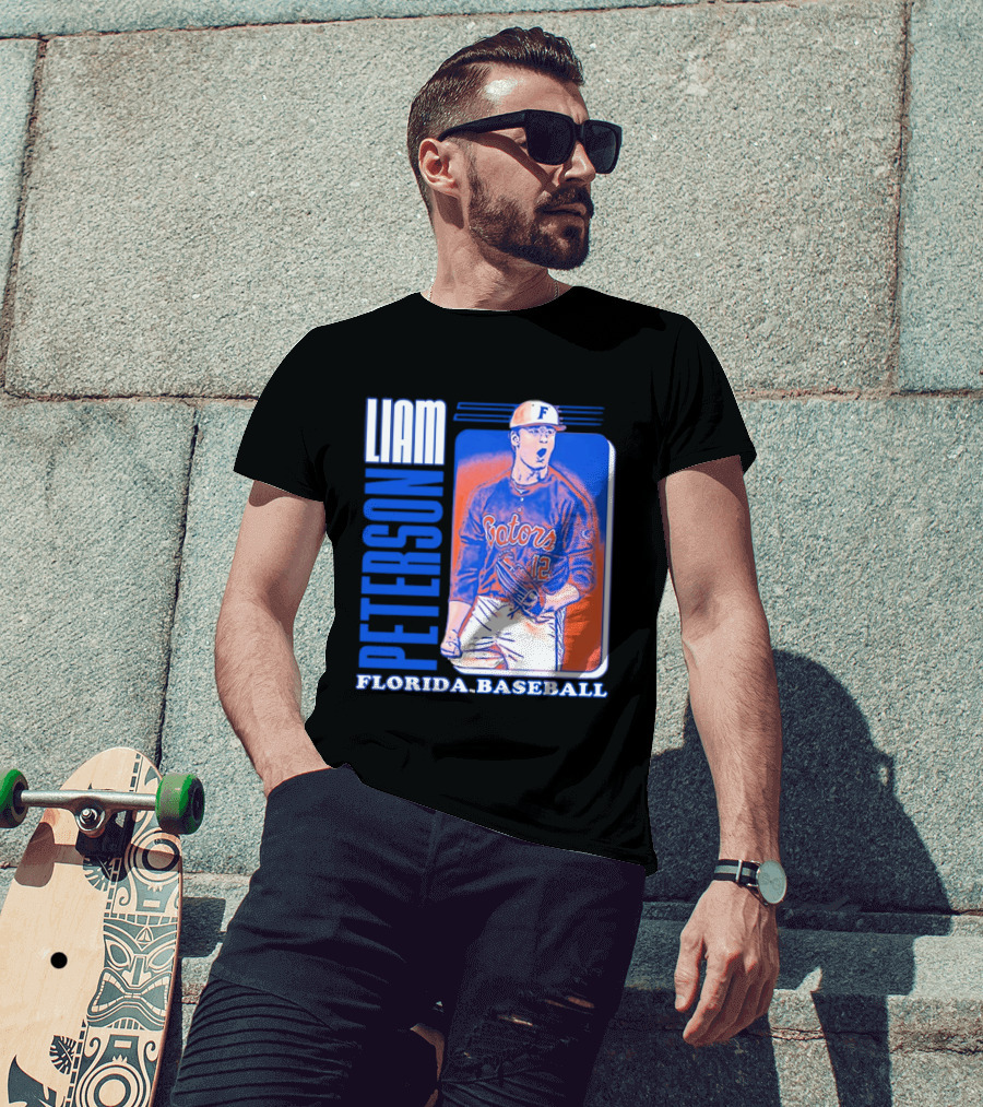 Liam Peterson Florida Gators Baseball Player T-Shirt