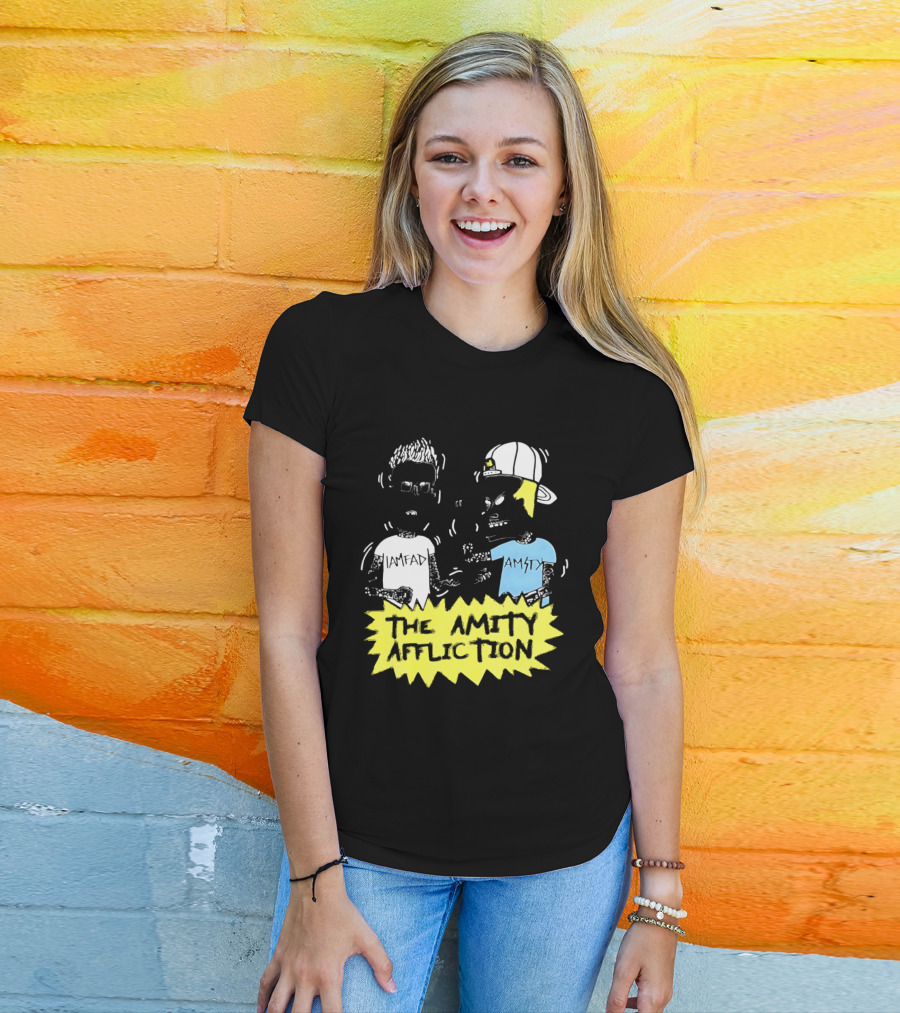 The Amity Affliction Beavis Butt Head T-Shirt