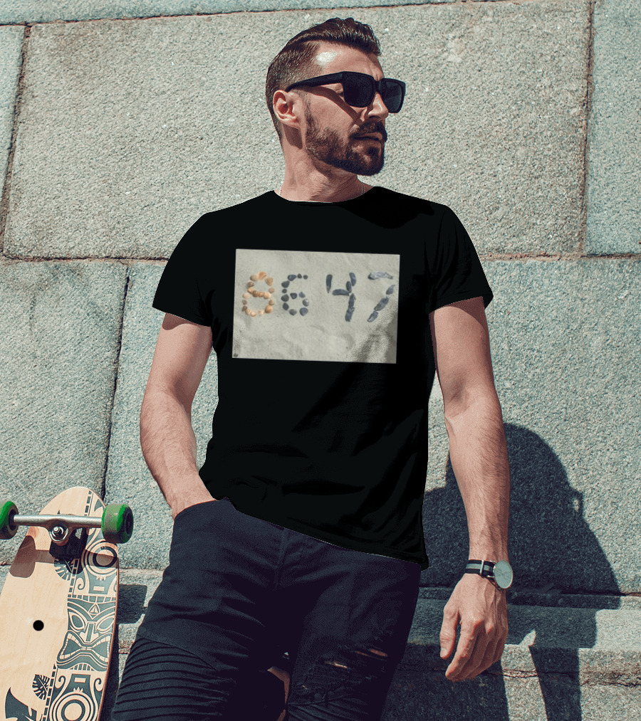 James Comey 8647 Beach Sand Seashell Pebble T-Shirt