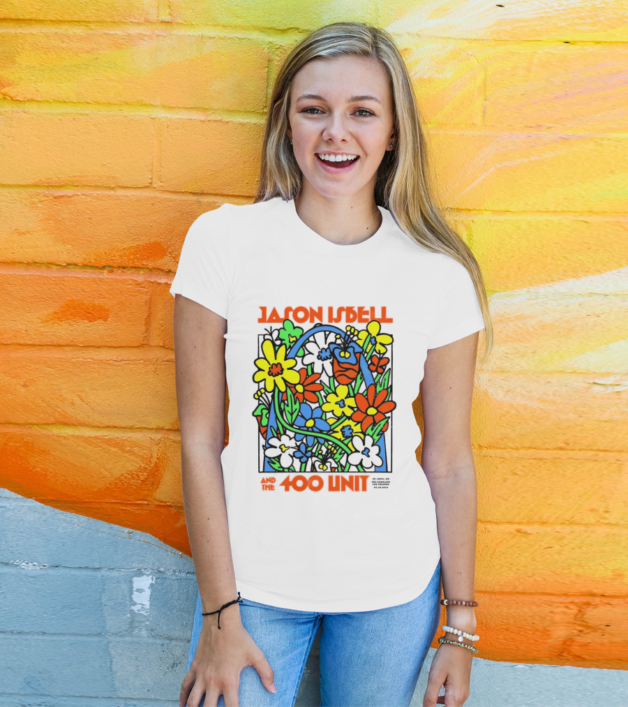 Jason Isbell The 400 Unit St. Louis Fabulous Fox Theatre April 29 2026 Flower Arch T-Shirt