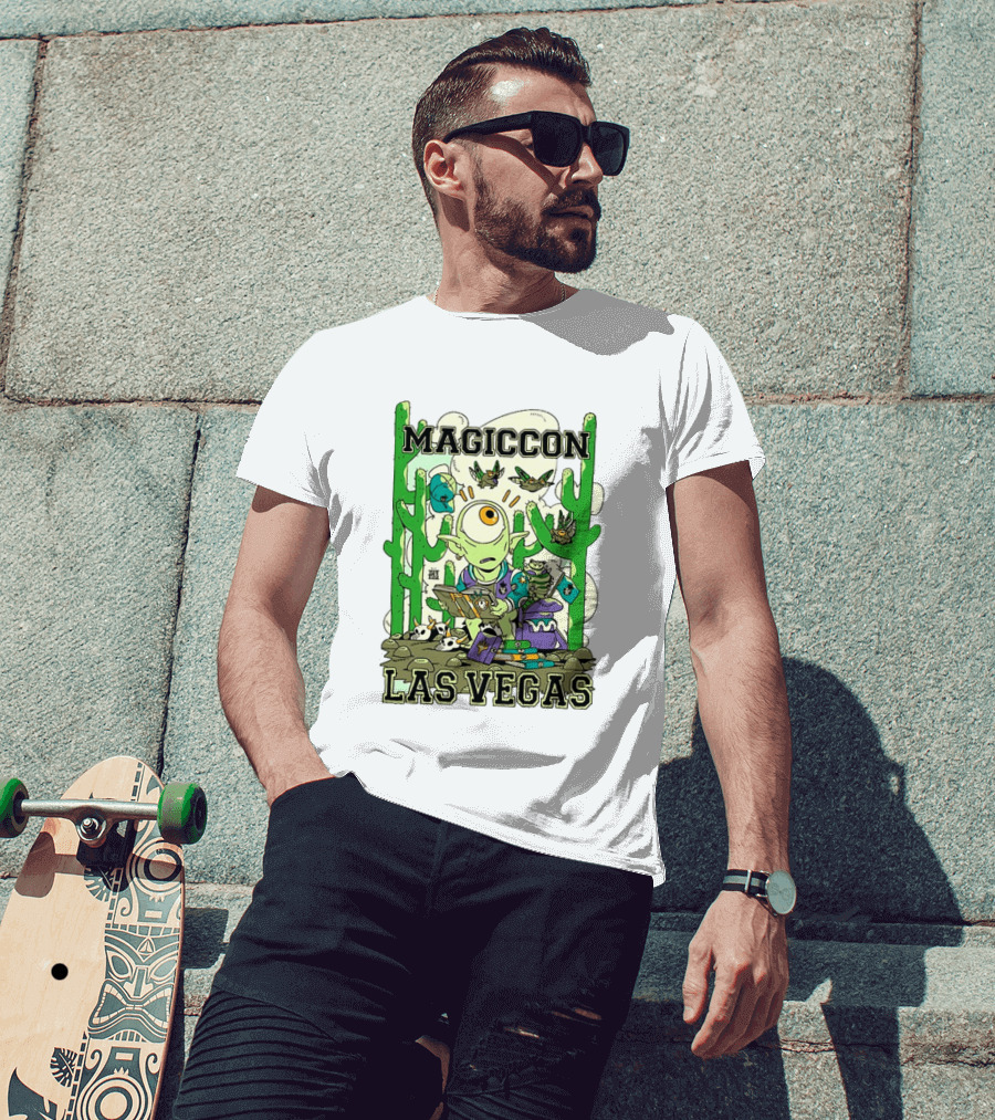 Magiccon Las Vegas One Eyed Alien Cactus Adventure T-Shirt