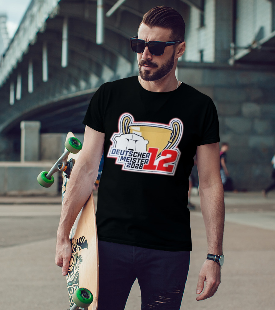 Eisbären Berlin Deutscher Meister Trophy 2026 12 T-Shirt