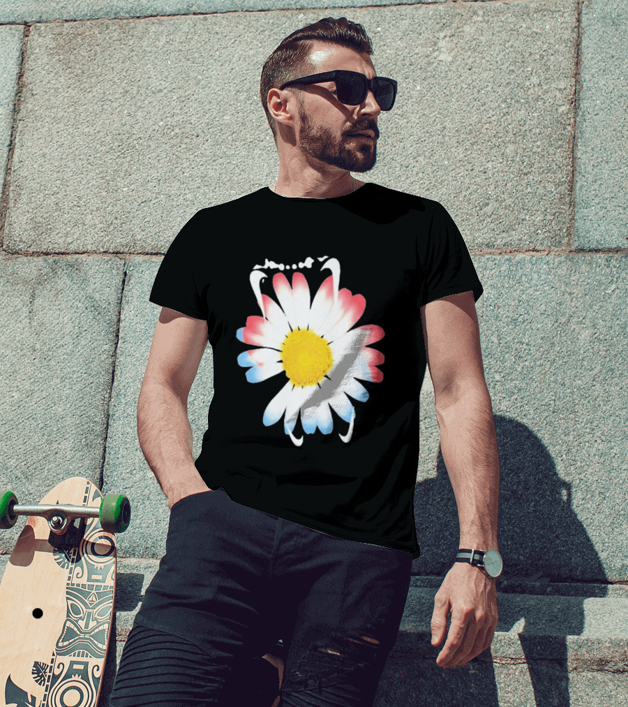 Original G Dragon Flower 2026 Multicolor Petals T-Shirt