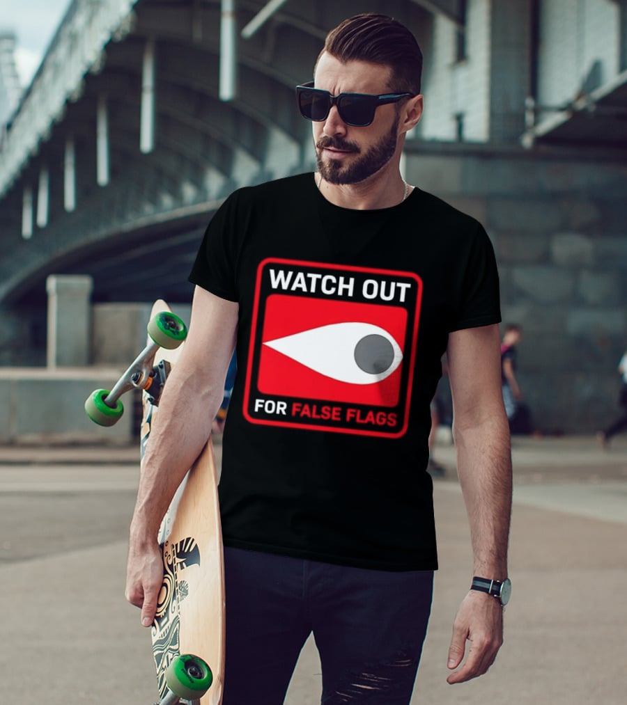 Out For False Flags Eye Clay Graham T-Shirt