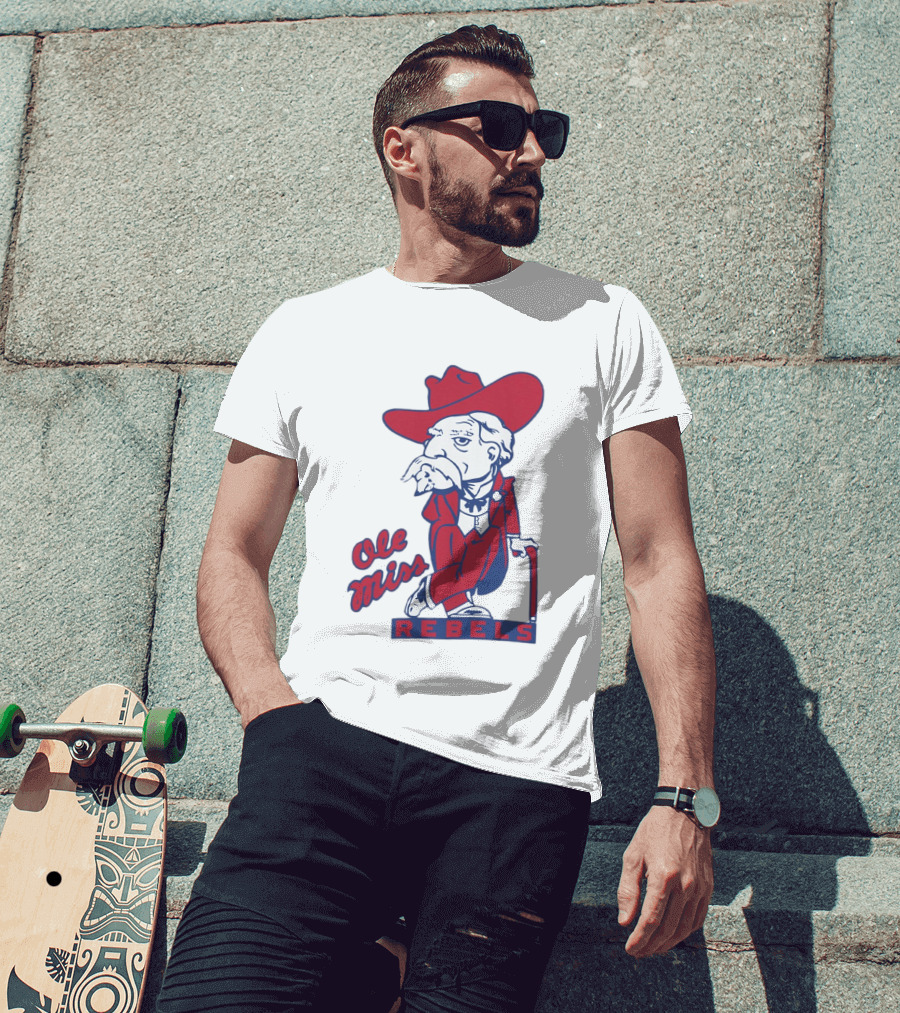 Ole Miss Rebels Colonel Reb T-Shirt