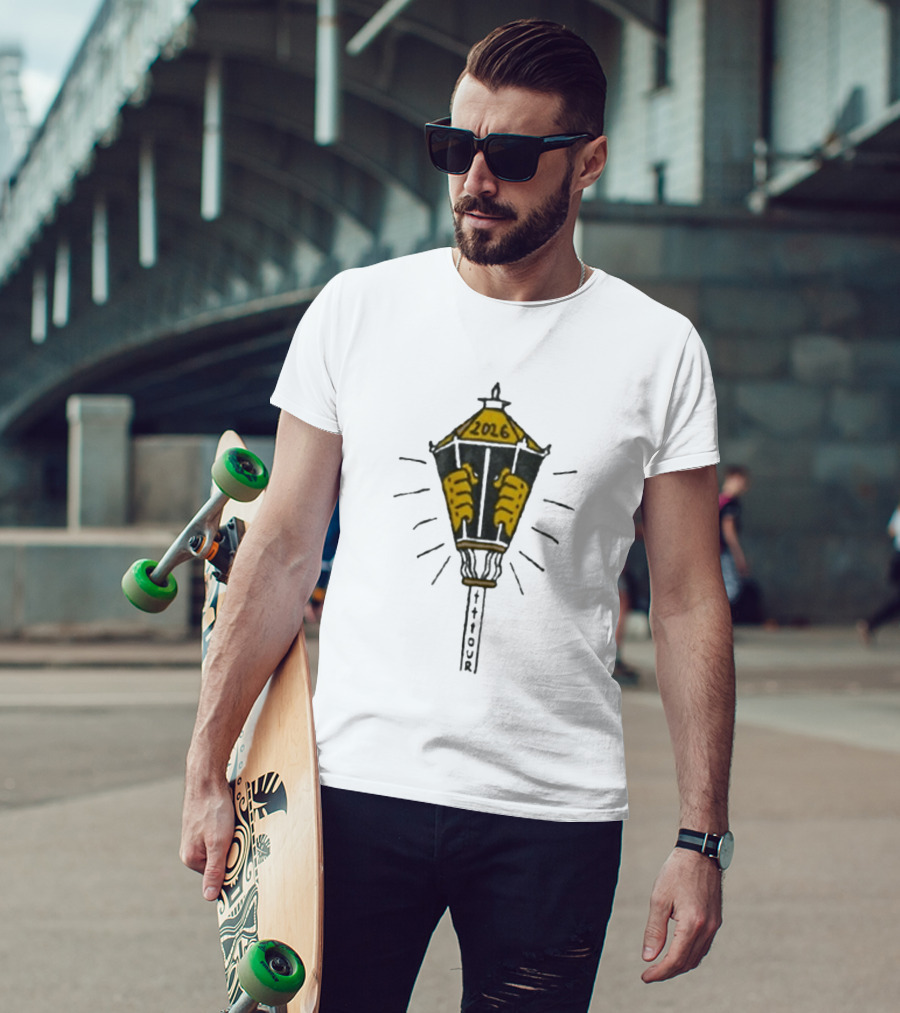 Taco Hemingway 2026 Uwięziony Tour Lantern With Hands T-Shirt