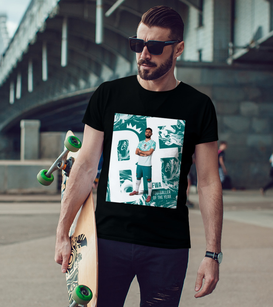 FWA Footballer Of The Year Portuguese Bruno Fernandes T-Shirt