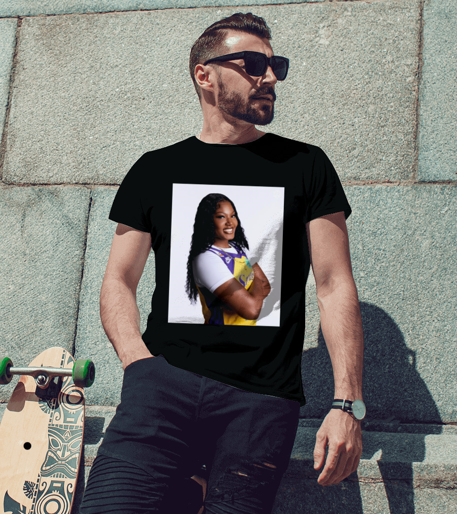 Sophomore Season For Sania In LA Sparks Jersey T-Shirt