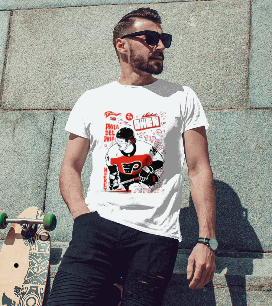 Flyguys Owen Tippett Philadelphia Flyers T-Shirt