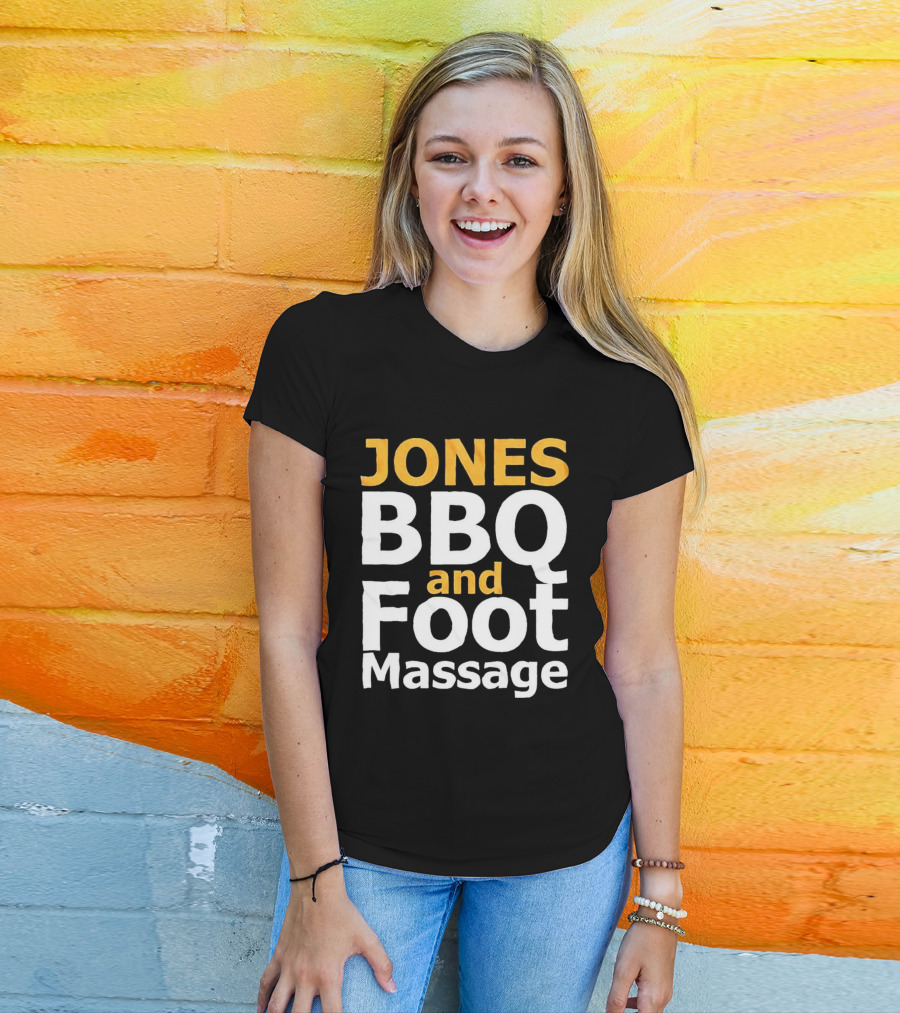 Jones BBQ And Foot Massage Viral Humor Comedy Sketch T-Shirt