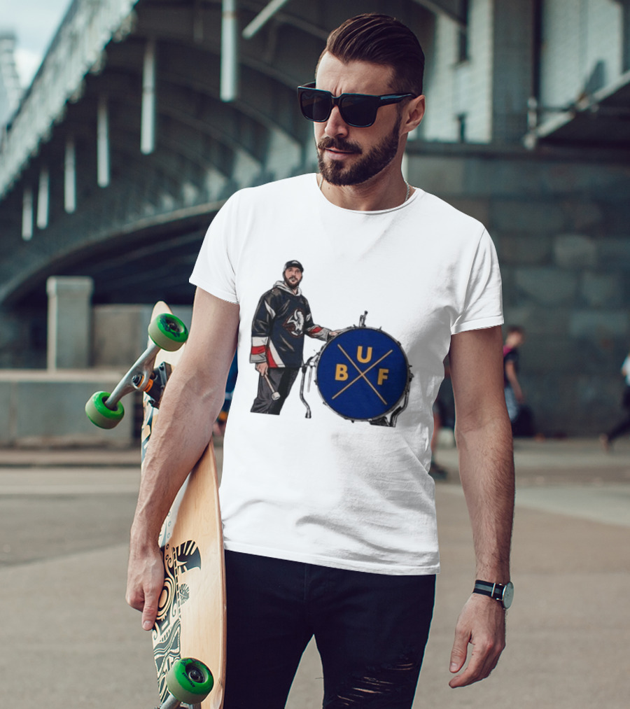 Buffalo Sabres Hockey Josh BUF Drum Team Spirit T-Shirt