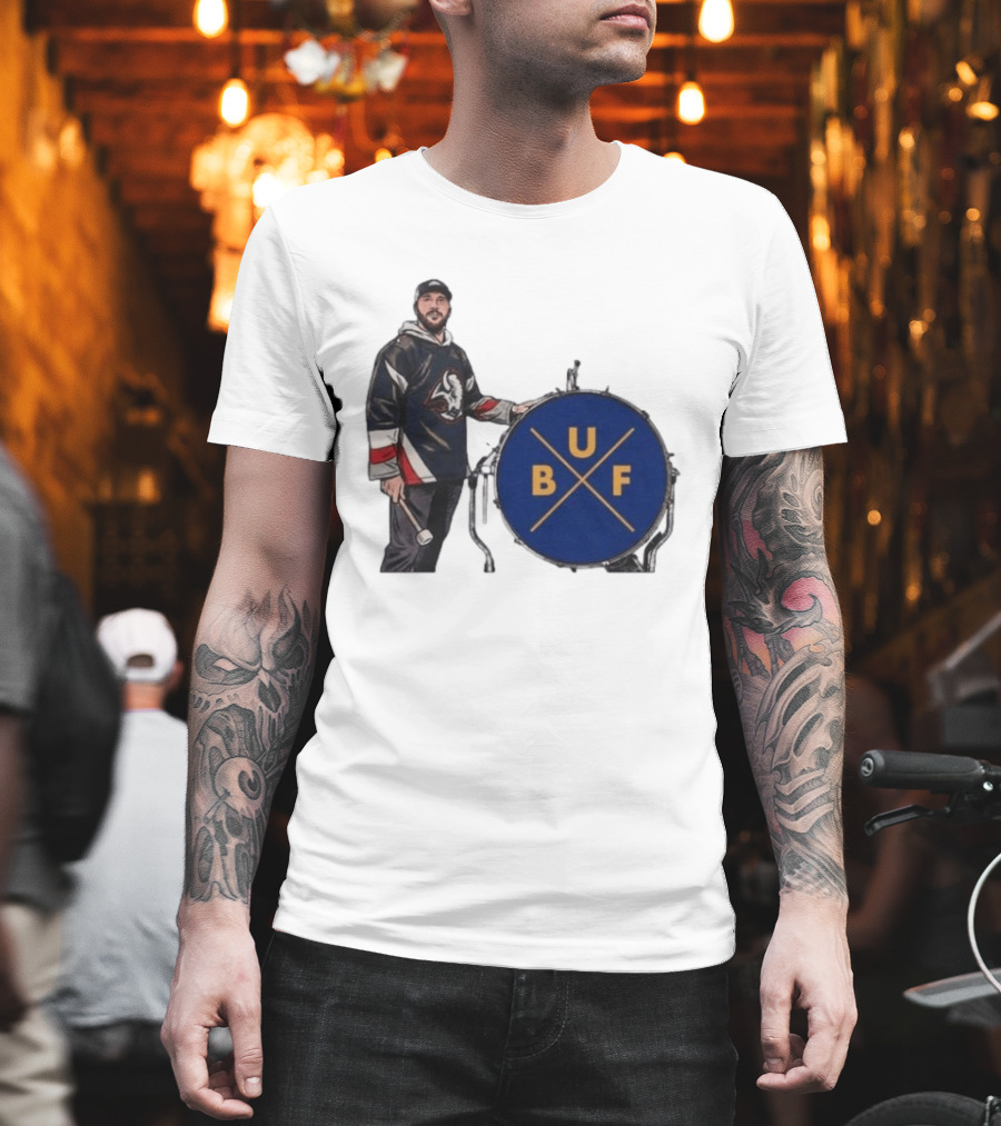 Buffalo Sabres Hockey Josh BUF Drum Team Spirit T-Shirt