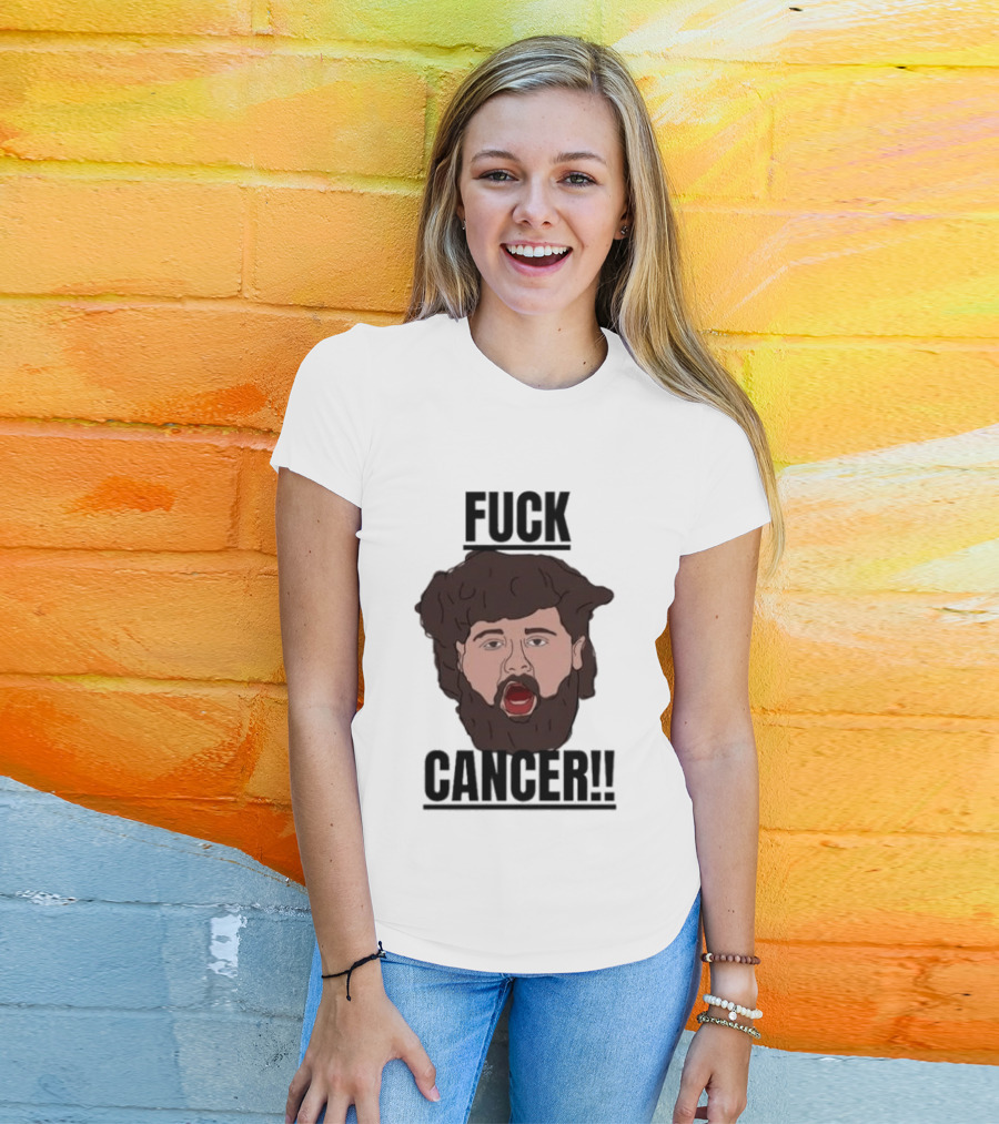 CreepCast Fuck Cancer Shout T-Shirt