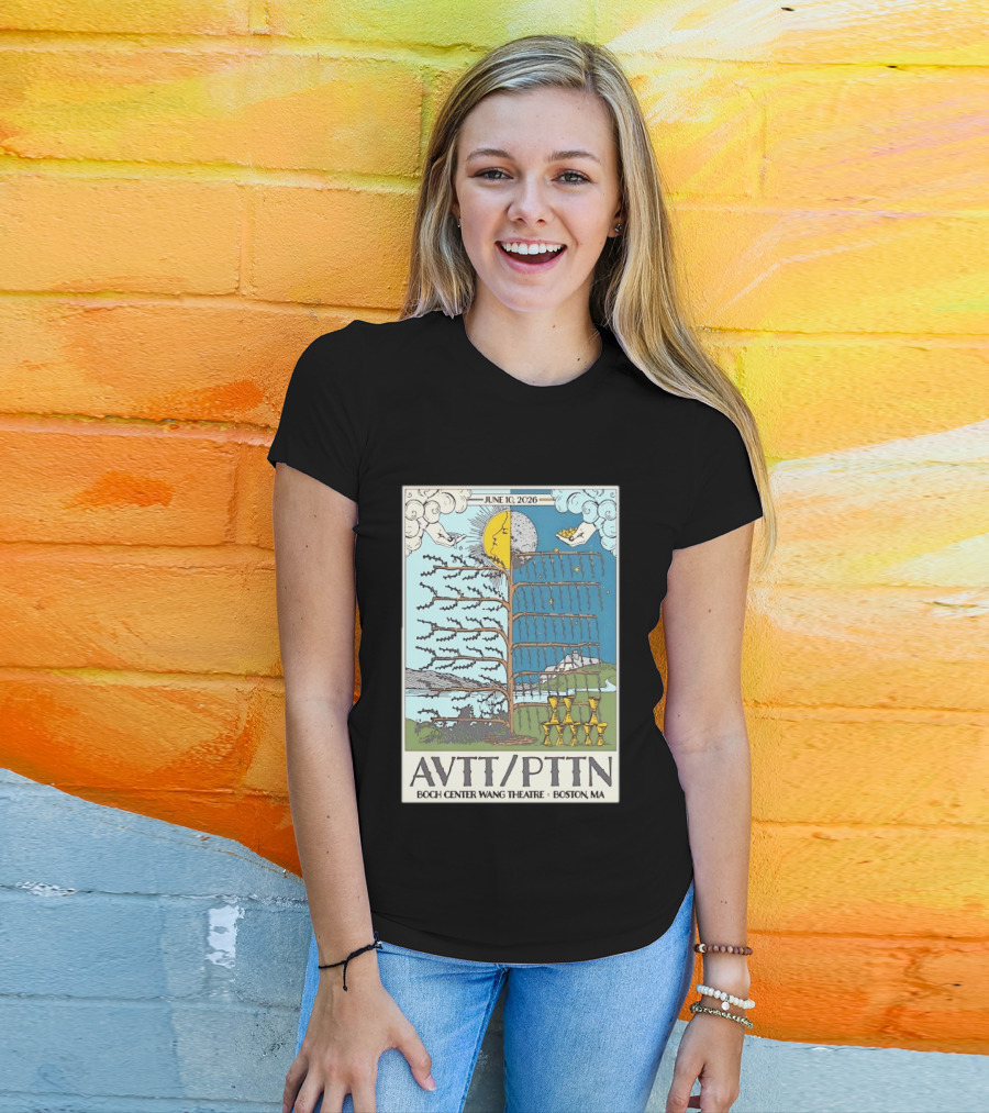 June 10 2026 AVTT PTTN Boch Center Wang Theatre Boston MA Concert T-Shirt