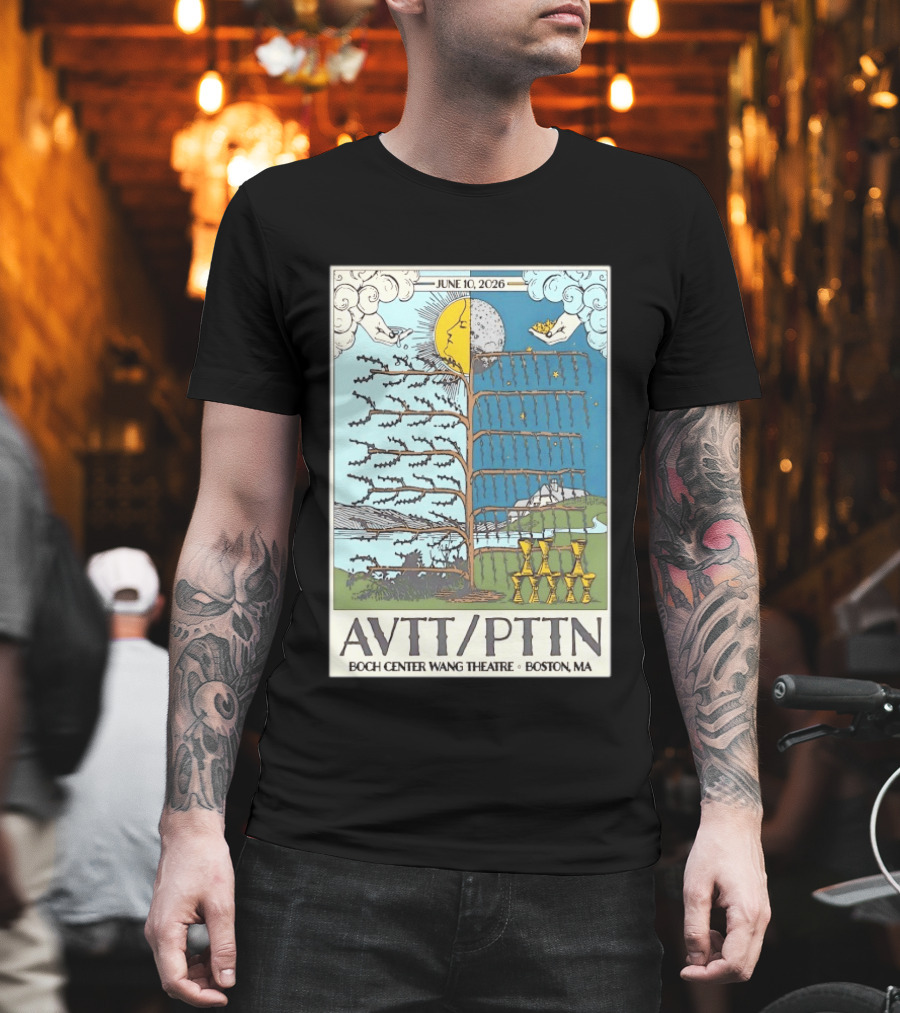June 10 2026 AVTT PTTN Boch Center Wang Theatre Boston MA Concert T-Shirt