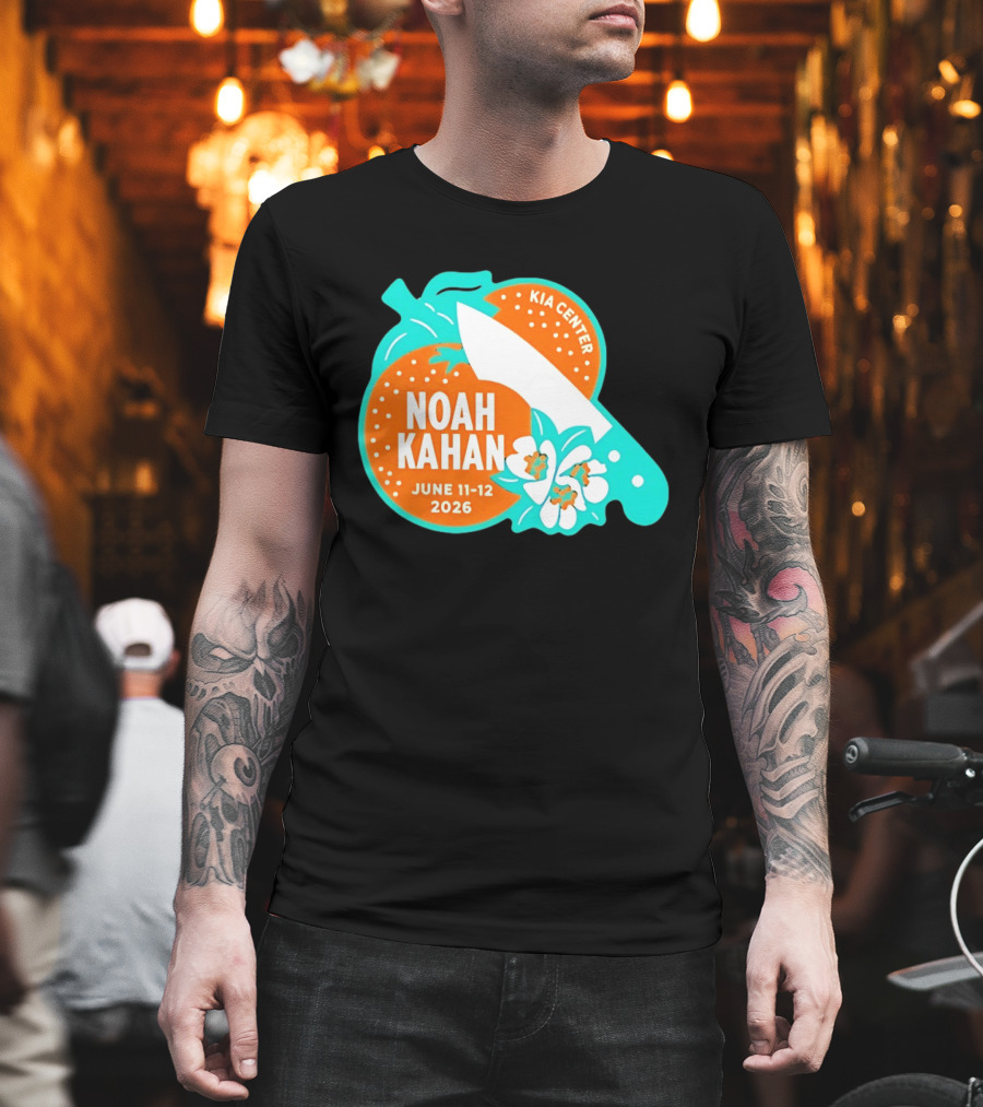 Noah Kahan June 11 12 2026 Kia Center Event Orlando FL T-Shirt