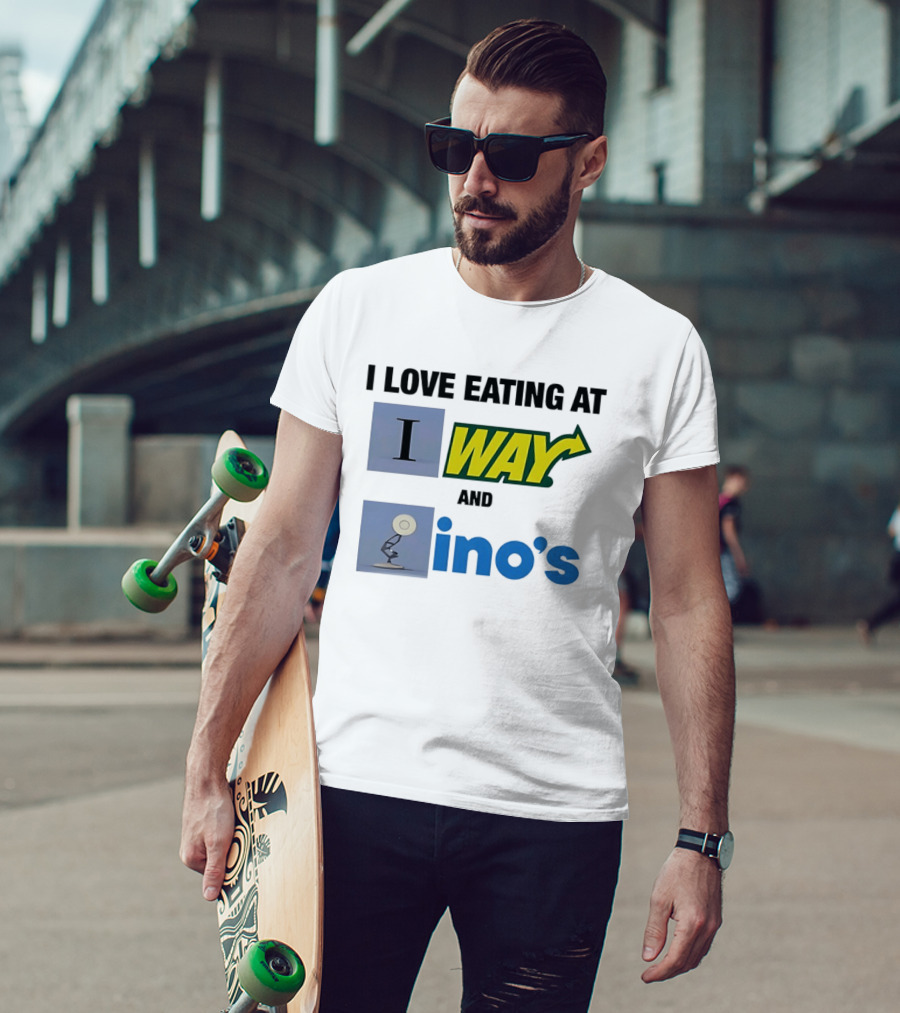 I Love Eating At IWAY And Ino's Lamp T-Shirt
