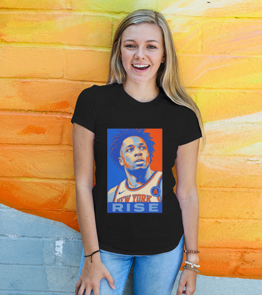 New York Knicks Rise OG Anunoby 2026 NBA Hope T-Shirt