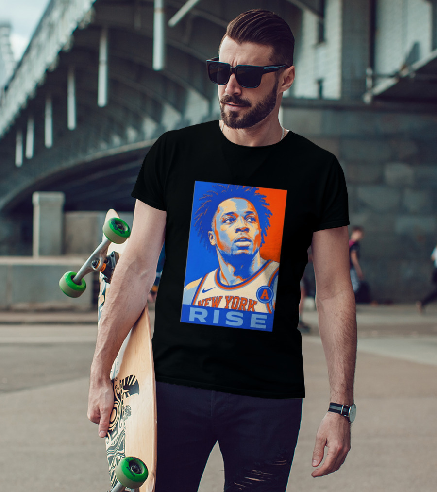 New York Knicks Rise OG Anunoby 2026 NBA Hope T-Shirt