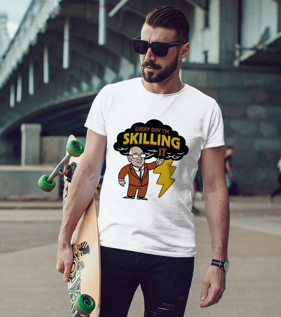 Every Day I'm Skilling It Man Thunder T-Shirt