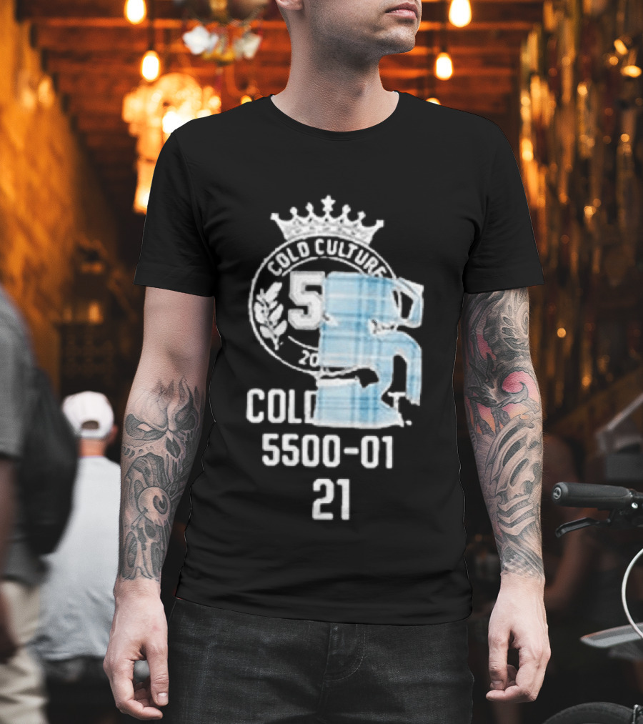 Cold Culture 5500 01 Crown 5 Worldwide Boarding 21 T-Shirt