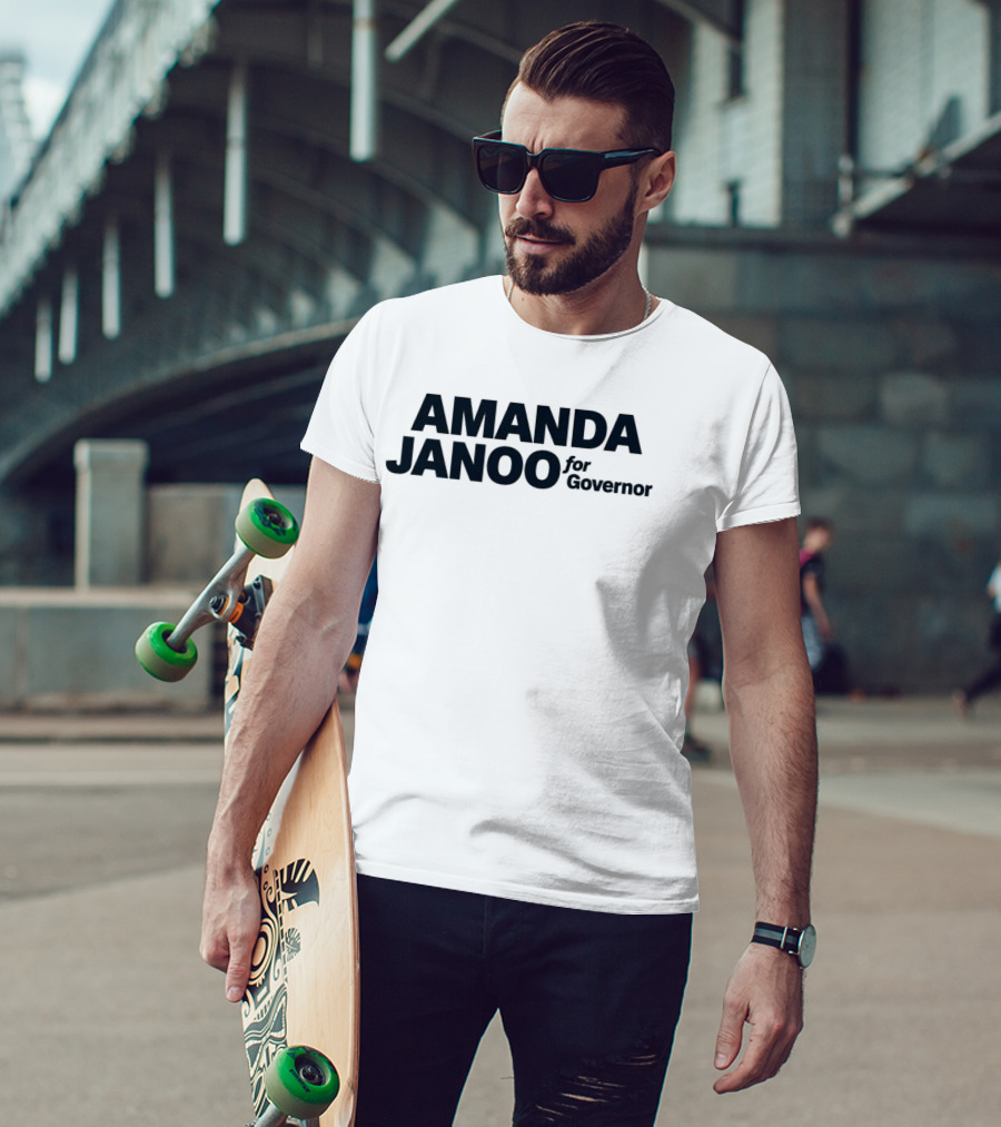 Amanda Janoo For Governor 2026 Campaign T-Shirt