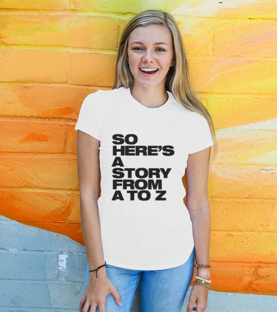 Spice Girls So Here's A Story From A To Z T-Shirt