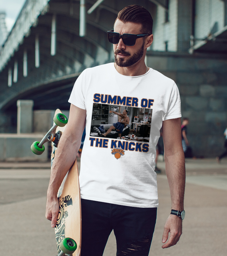 Summer Of The Knicks George Costanza Seinfeld New York Knicks Basketball T-Shirt